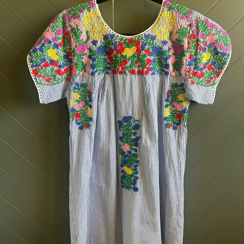 Buddy Love Multicolor Embroidered Dress
